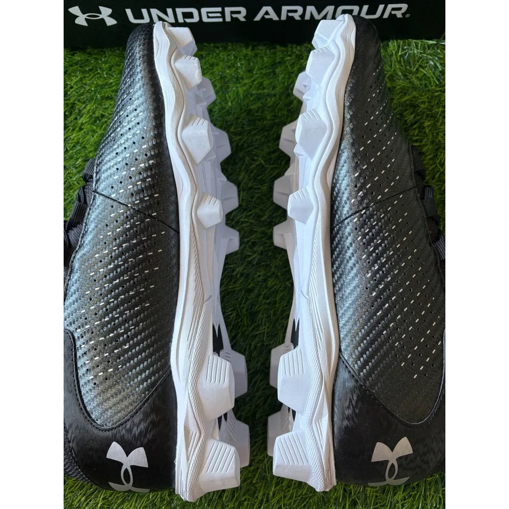 Under Armour Highlight Fran RM 2.0 Football Cleats Black White Mens 11